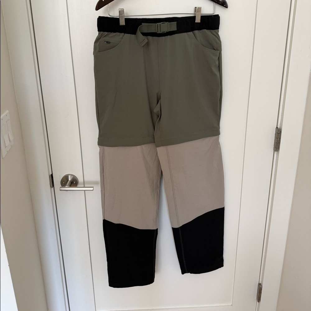 Eddie Bauer Women's ClimaTrail Zip-off Pants Green